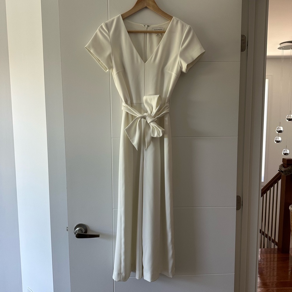 Club Monaco White Jumpsuit